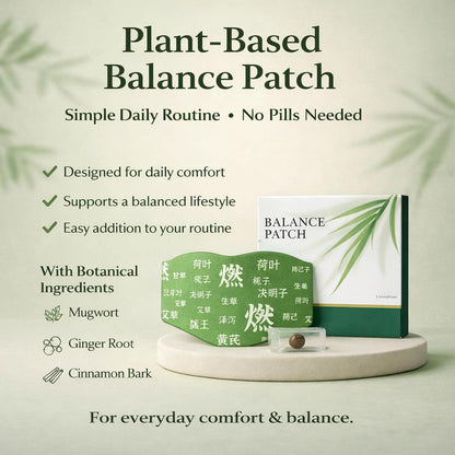 Somnera Herbal Waist Patch – Japanese Plant-Based Belly Balance Strips for Bloating Relief, Comfortable Overnight Adhesive, 5 Patches
