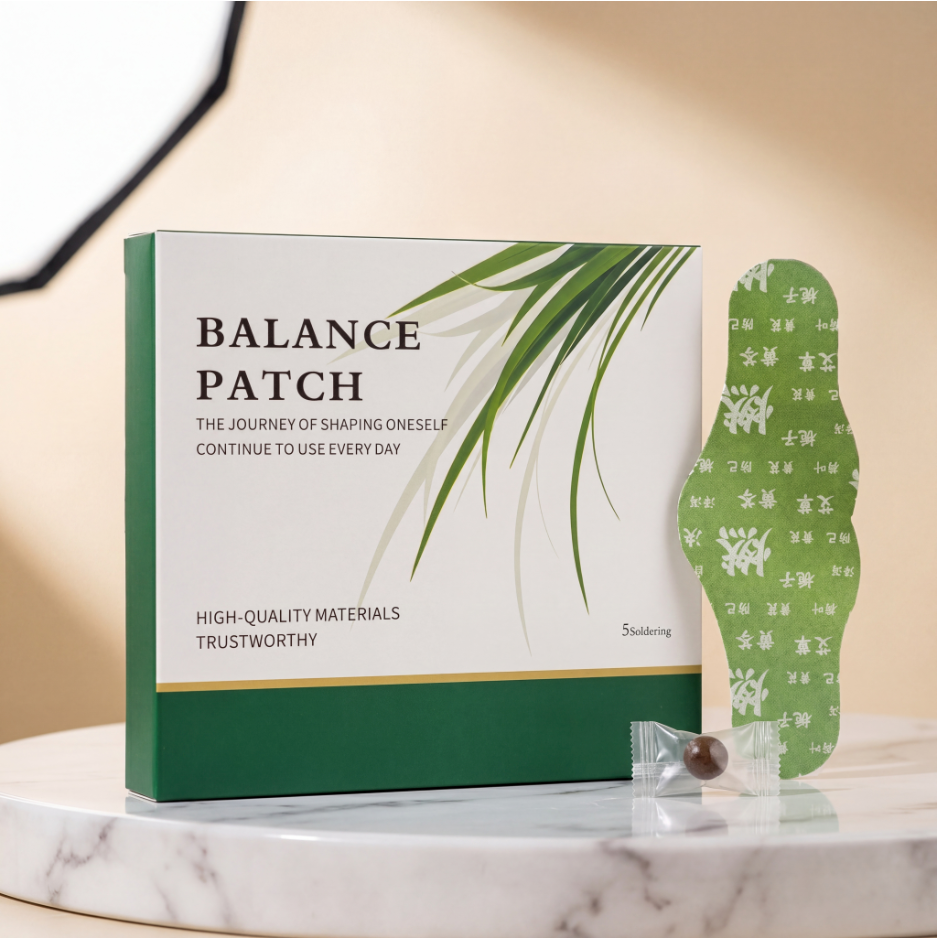 Somnera Herbal Waist Patch – Japanese Plant-Based Belly Balance Strips for Bloating Relief, Comfortable Overnight Adhesive, 5 Patches